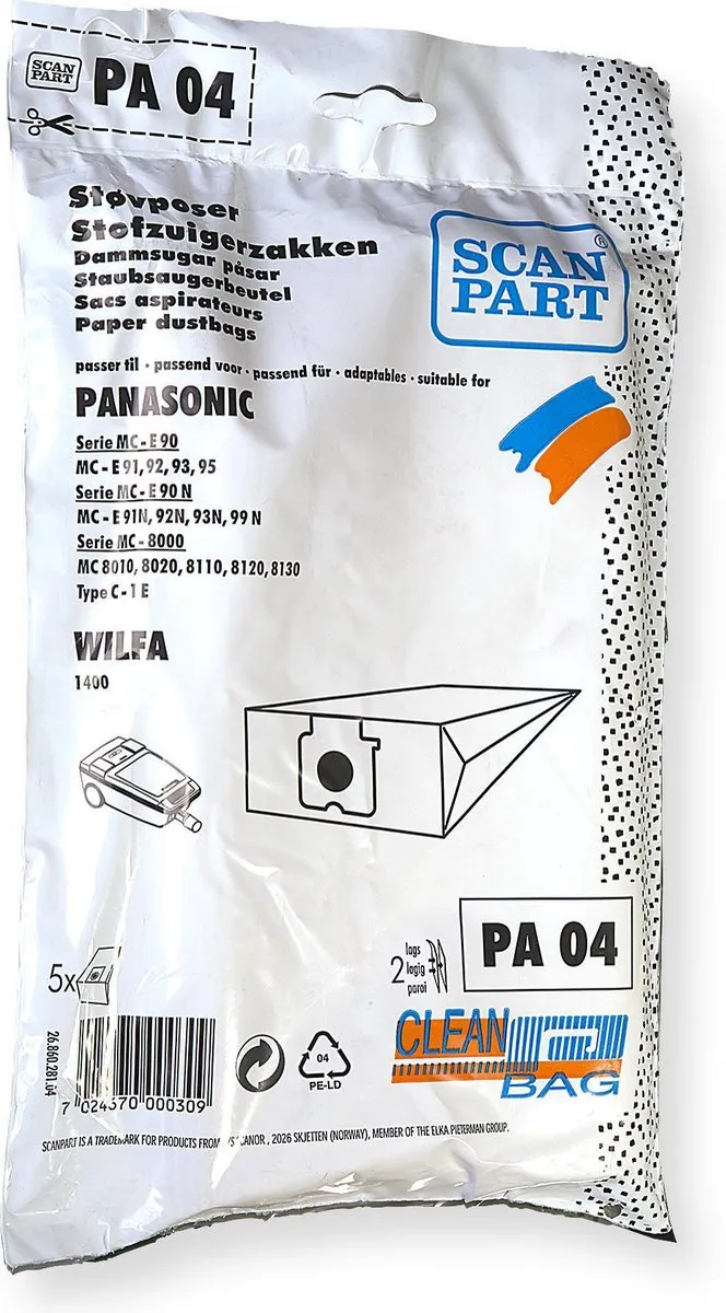 Scanpart Stofzuigerzak C-1E