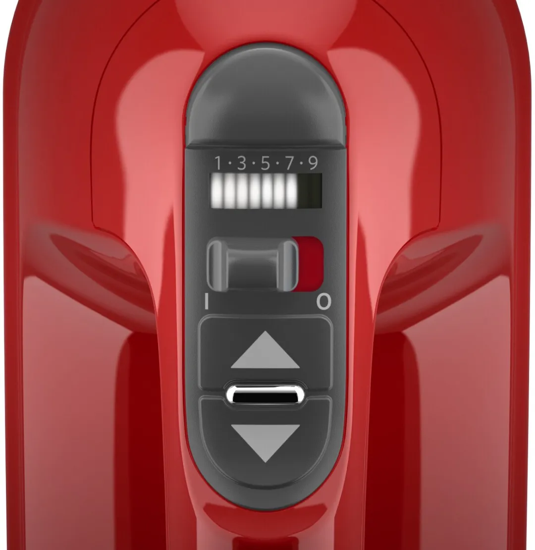 KitchenAid Artisan 5KHM9212EER Handmixer - 300W - Keizer Rood