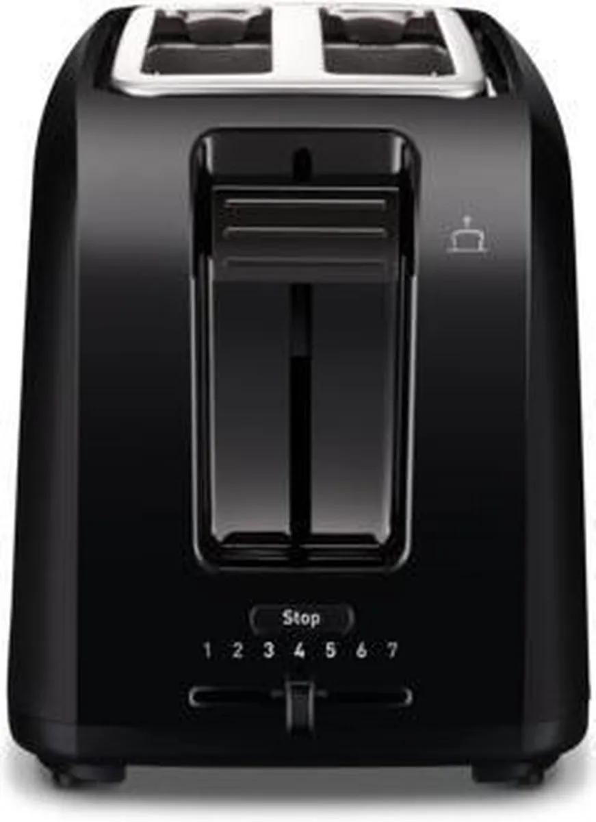 Tefal TT1A18 Broodrooster 2 Sneden - 800W - Zwart/RVS - afbeelding 4 van 6