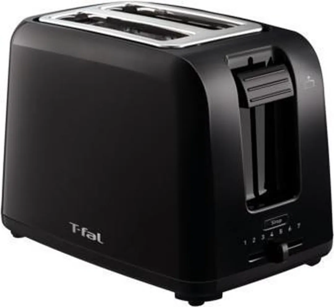 Tefal TT1A18 Broodrooster 2 Sneden - 800W - Zwart/RVS - afbeelding 6 van 6
