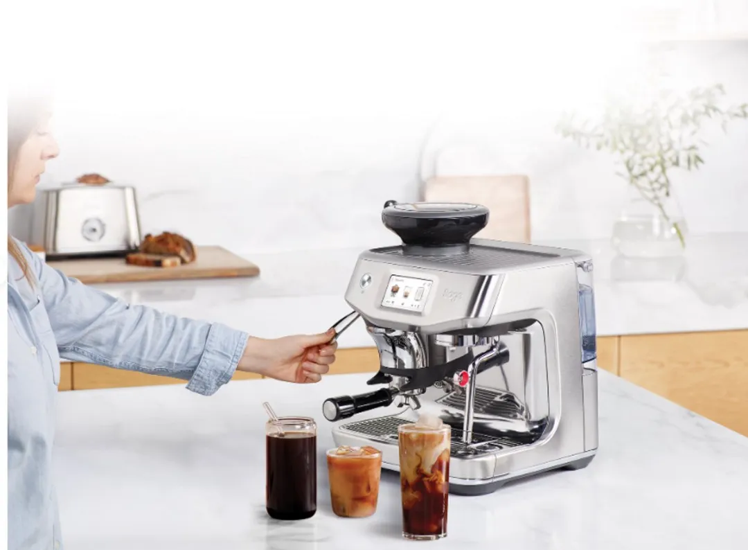 Sage The Barista Touch Impress SES882ALM4EEU1 Espressomachine - 1700W - Nougat