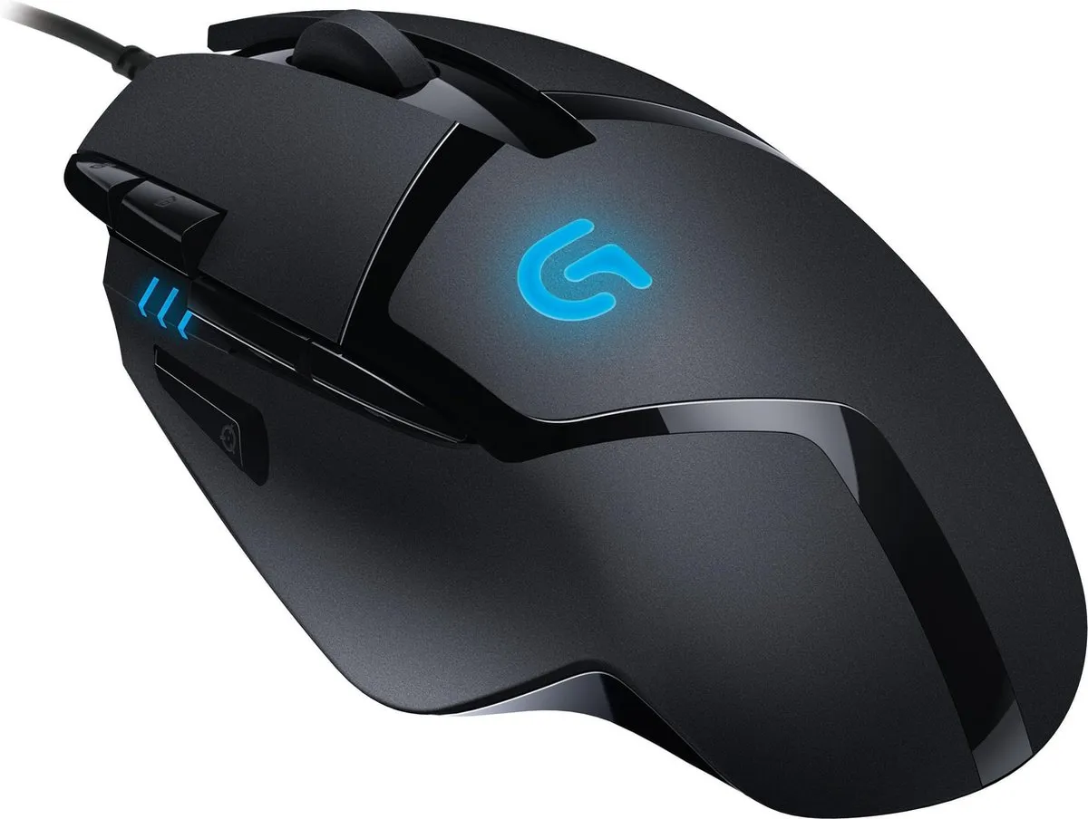 Logitech G G402 Hyperion Fury Gaming Muis - Zwart