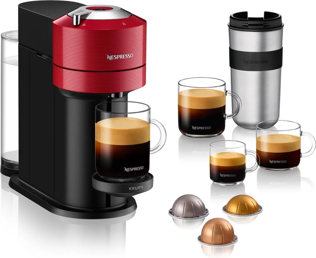 Krups Vertuo Next XN910510 Koffiesysteem - 1500W - 1.1L - Rood