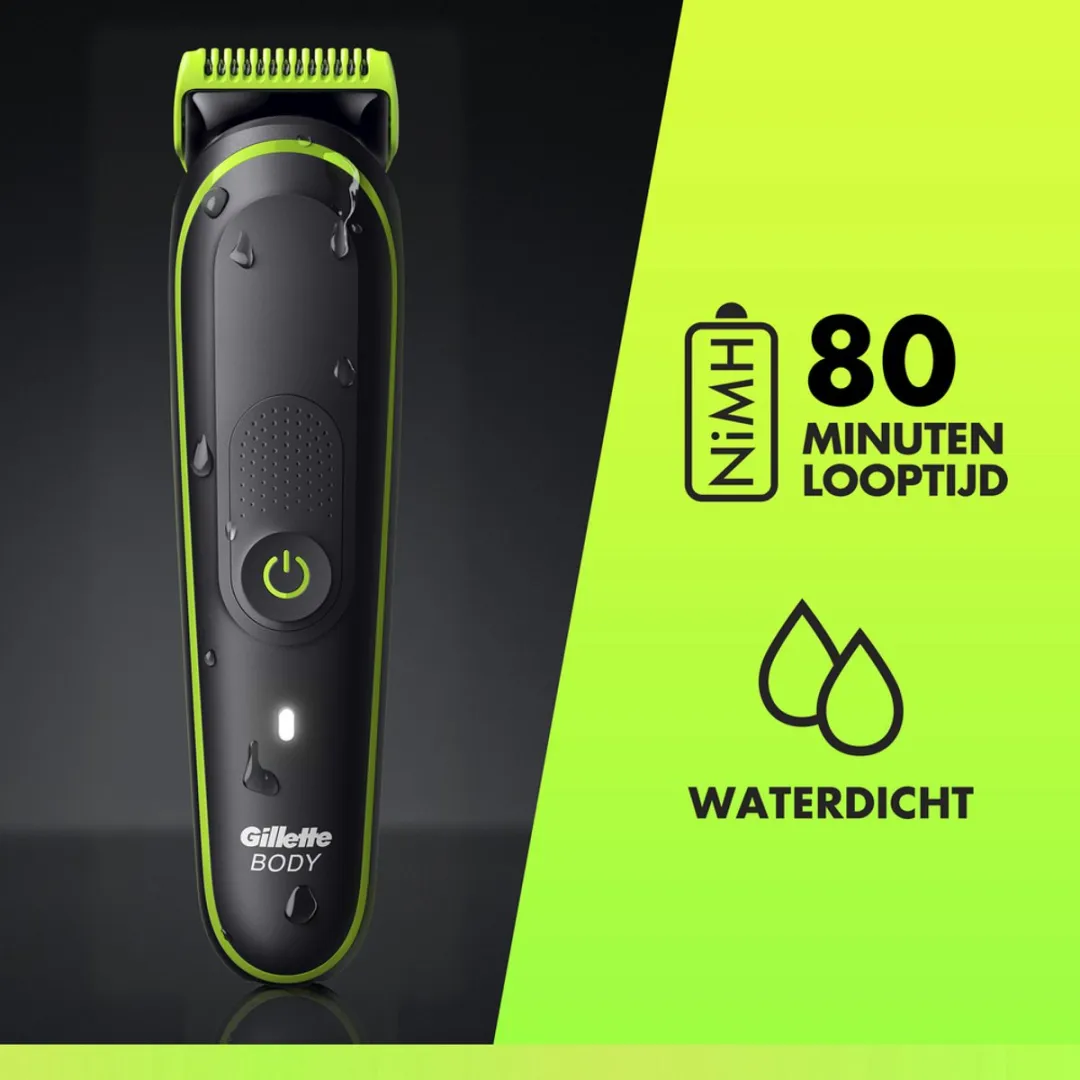 Gillette Labs i3 Body Intimate Trimmer - Zwart