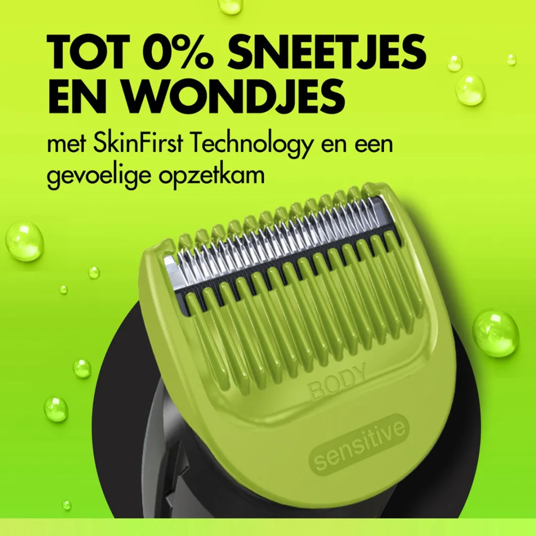 Gillette Labs i3 Body Intimate Trimmer - Zwart