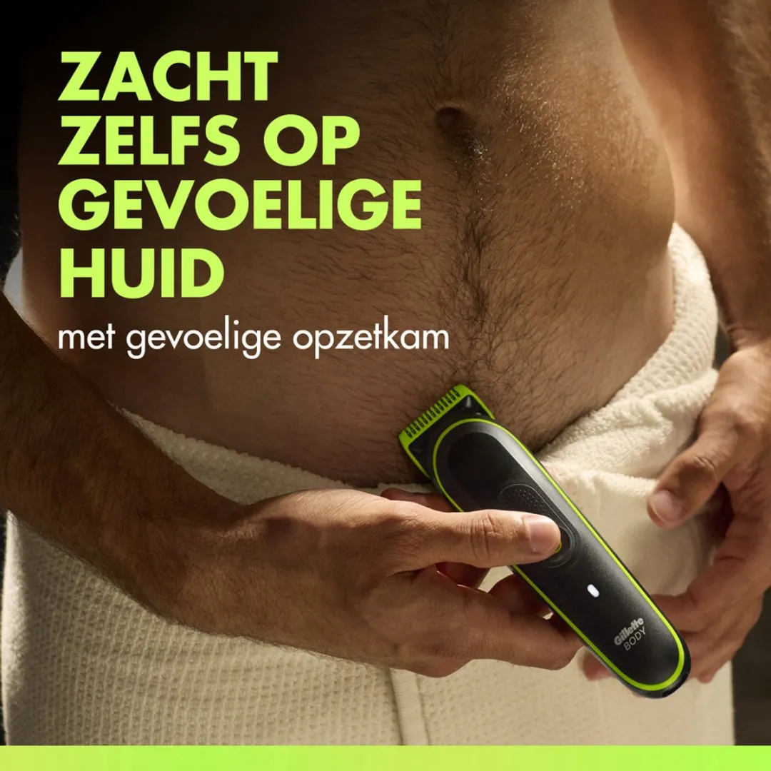 Gillette Labs i3 Body Intimate Trimmer - Zwart - afbeelding 6 van 6