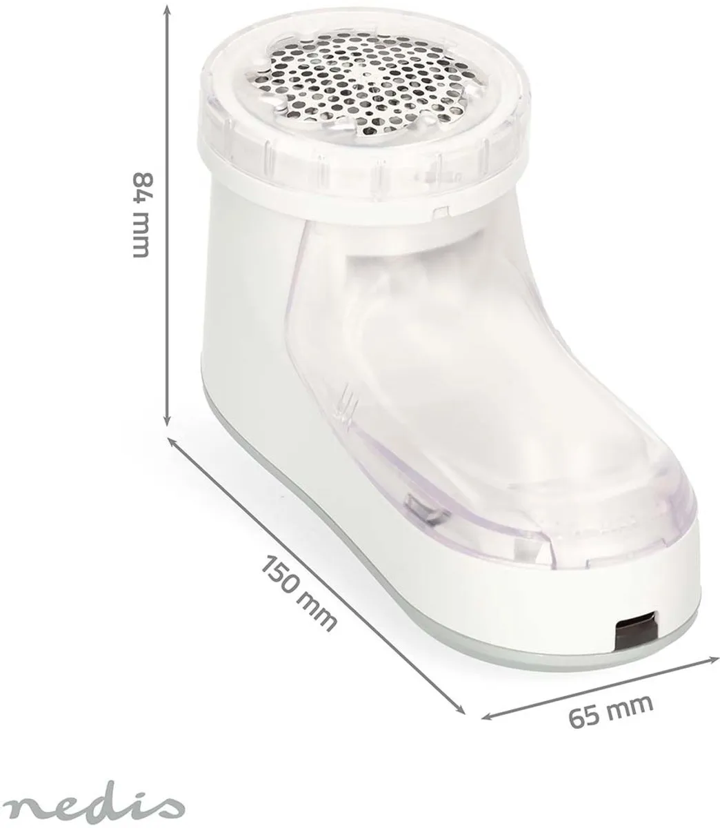 Nedis VCRLR10WT Pluisverwijderaar - Wit