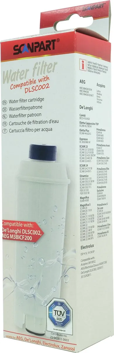 Scanpart Waterfilter DLSC002 Alternatief