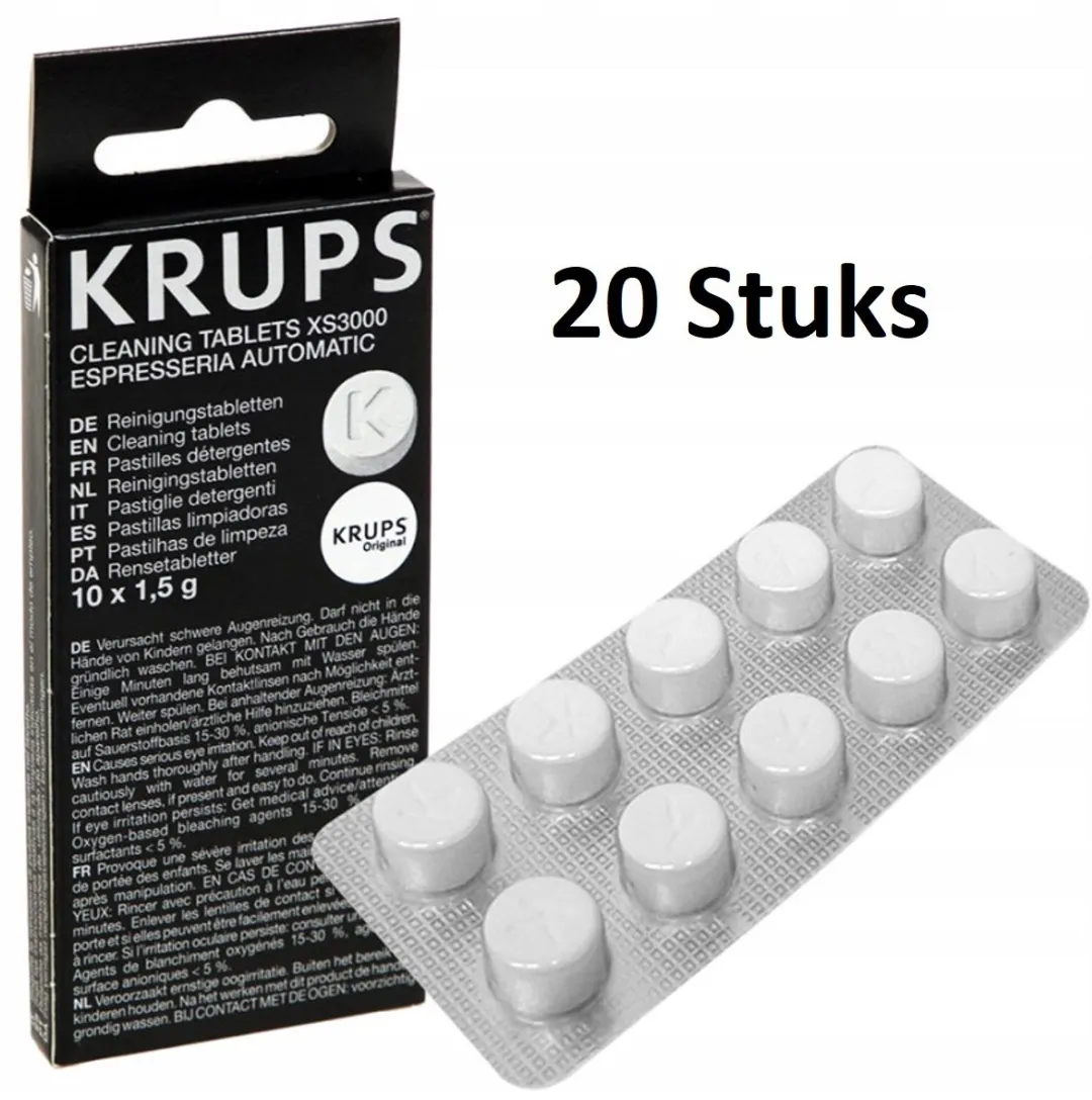 Krups XS3000 Koffiemachinereiniger