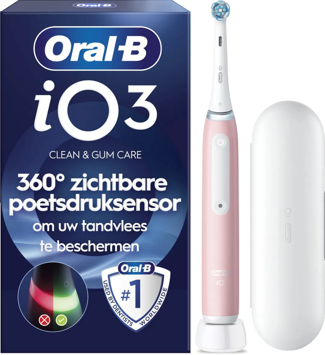 Oral-B iO 3 Elektrische Tandenborstel Roze
