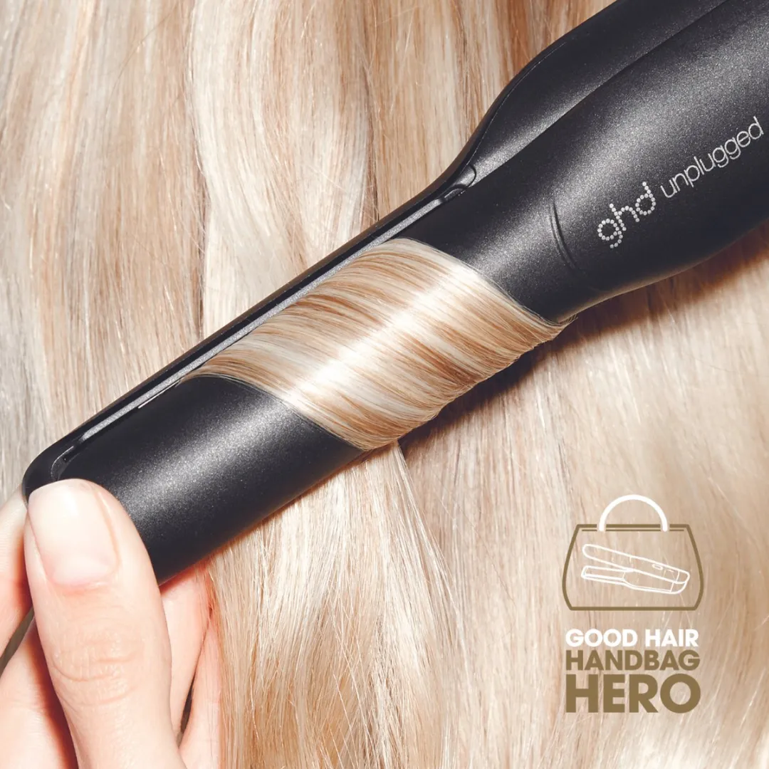 GHD Unplugged Draadloze Stijltang - Zwart