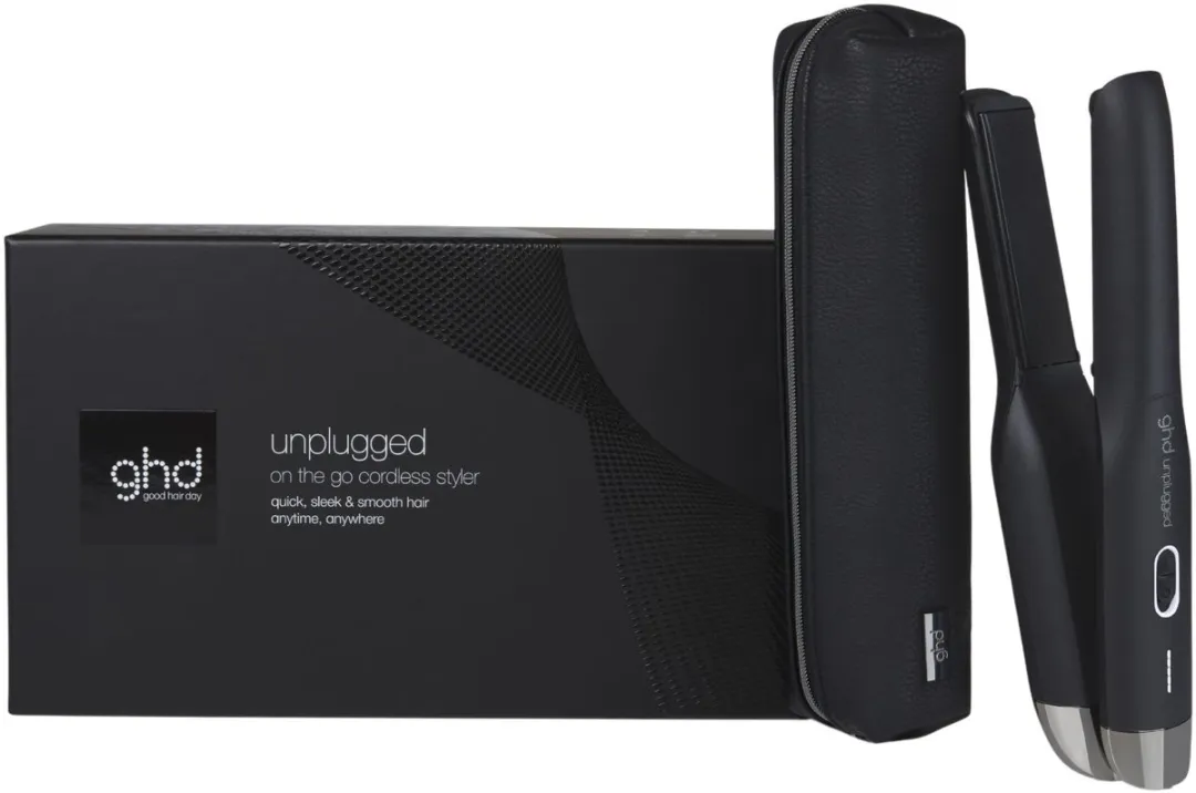 GHD Unplugged Draadloze Stijltang - Zwart