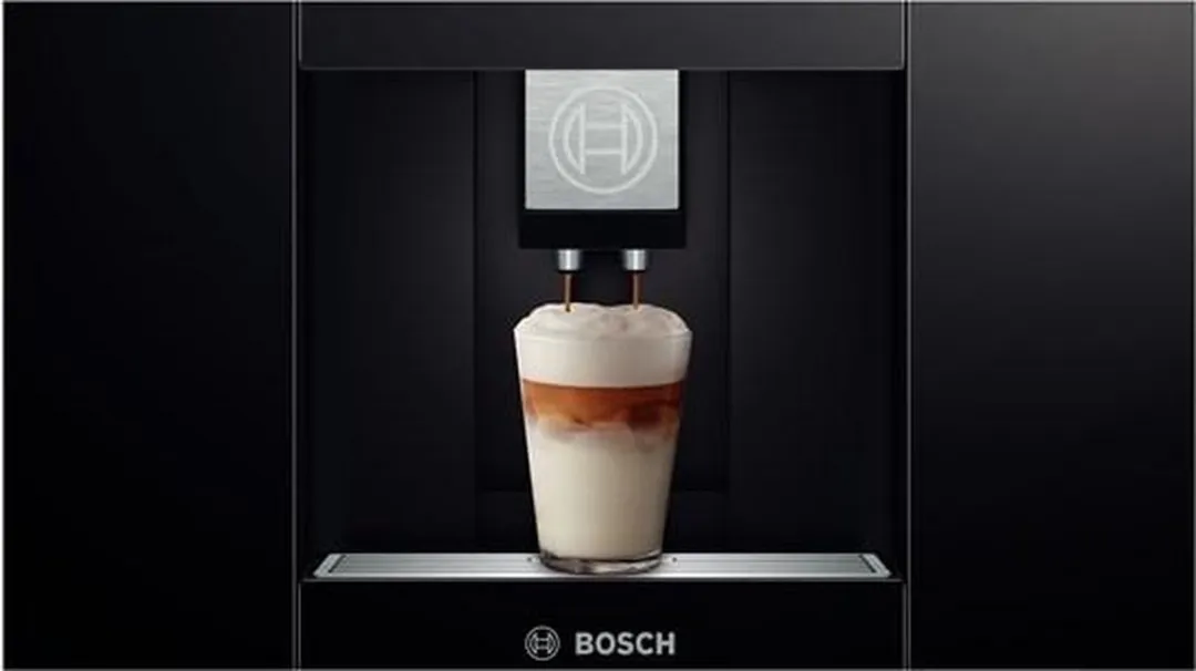 Bosch CTL636ES1 Inbouw Espressomachine - 8 Programma's - RVS/Zwart