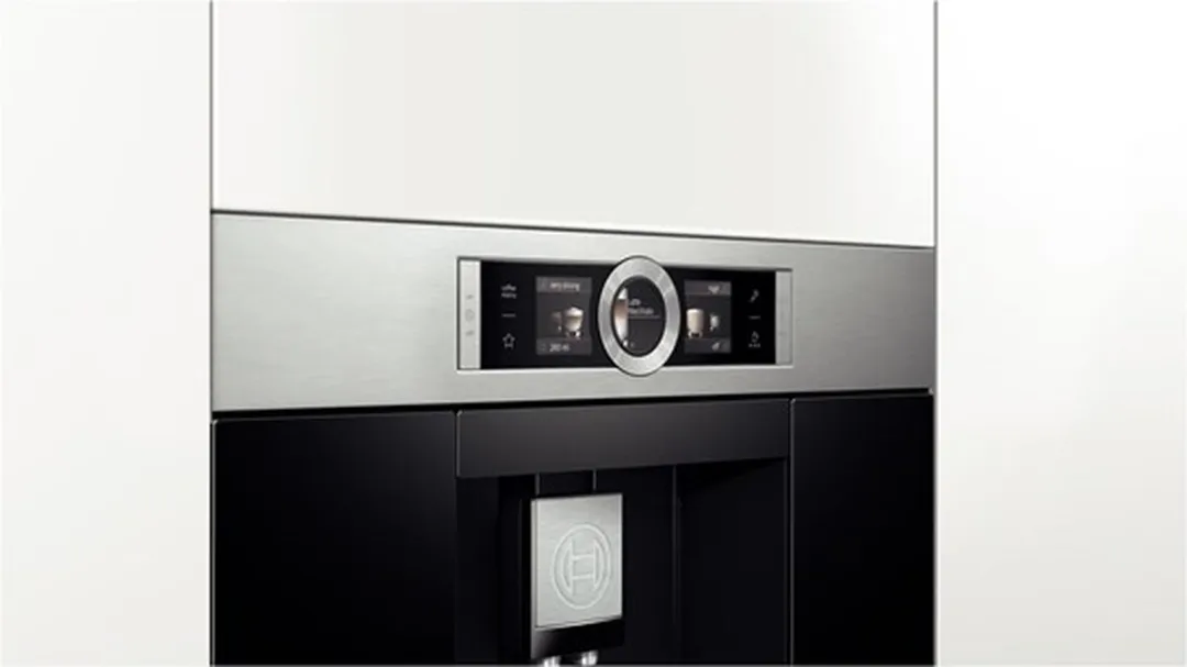 Bosch CTL636ES1 Inbouw Espressomachine - 8 Programma's - RVS/Zwart