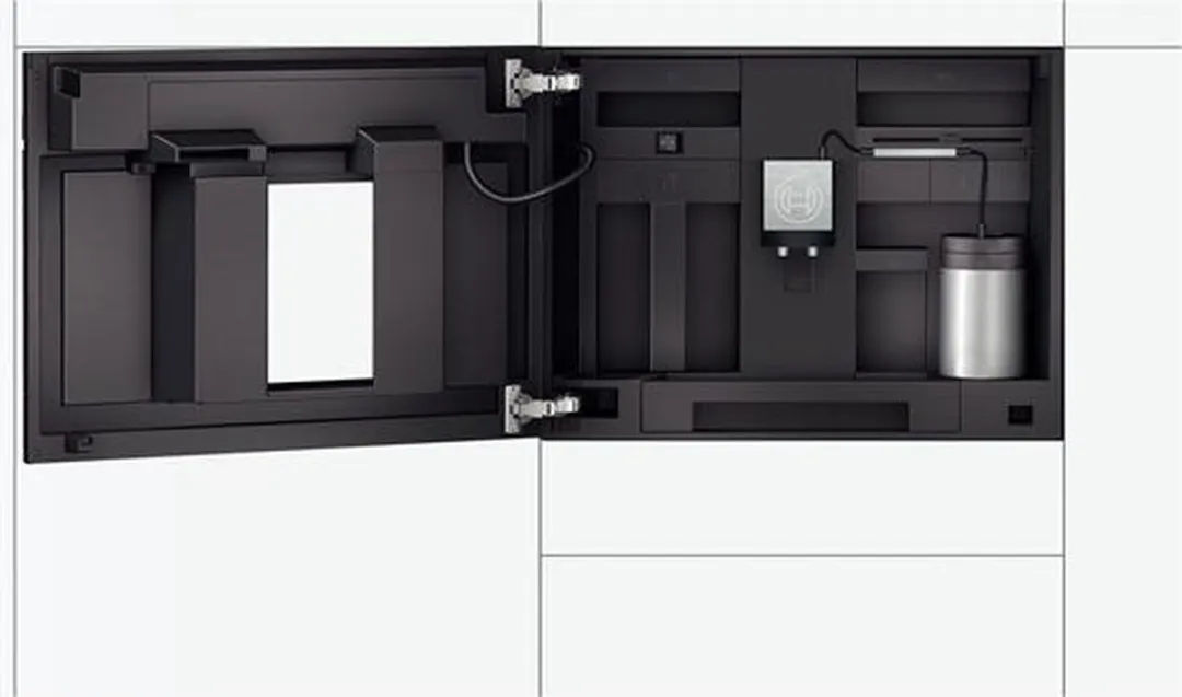 Bosch CTL636ES1 Inbouw Espressomachine - 8 Programma's - RVS/Zwart