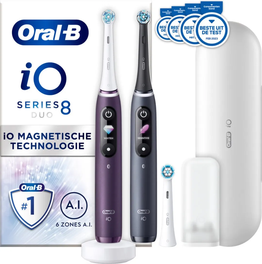 Oral-B iO8 80375676 Elektrische Tandenborstel