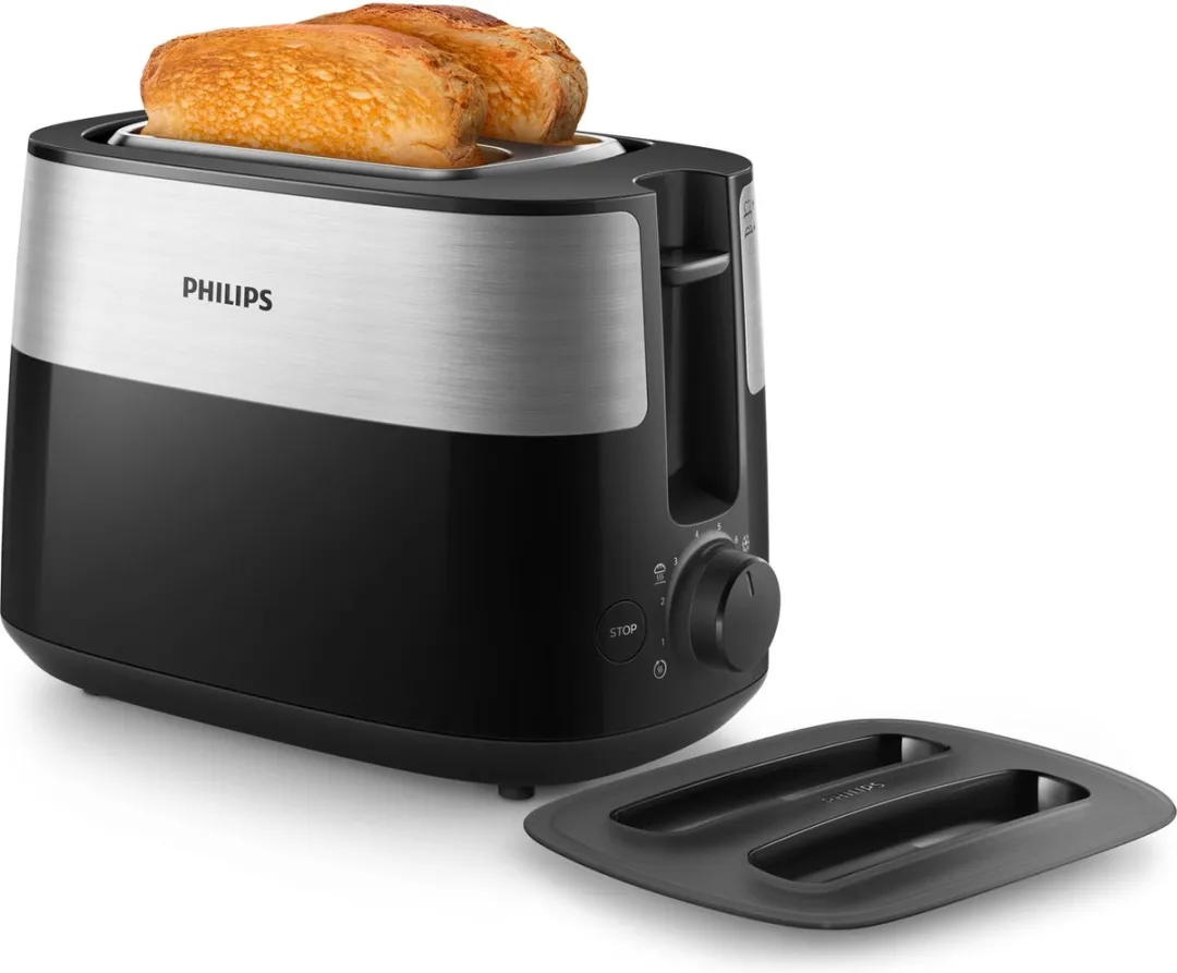 Philips Daily Collection HD2517/90 Broodrooster 2 Sneden 830W