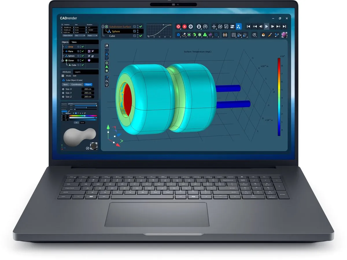 Dell Pro Max 18 Plus MB18250 Mobiel Werkstation