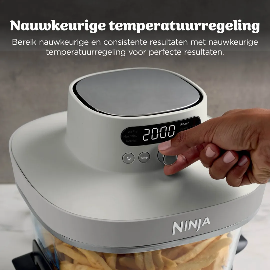 Ninja CRISPi PRO AS101EULG 7-in-1 Airfryer - 2050W - Stone