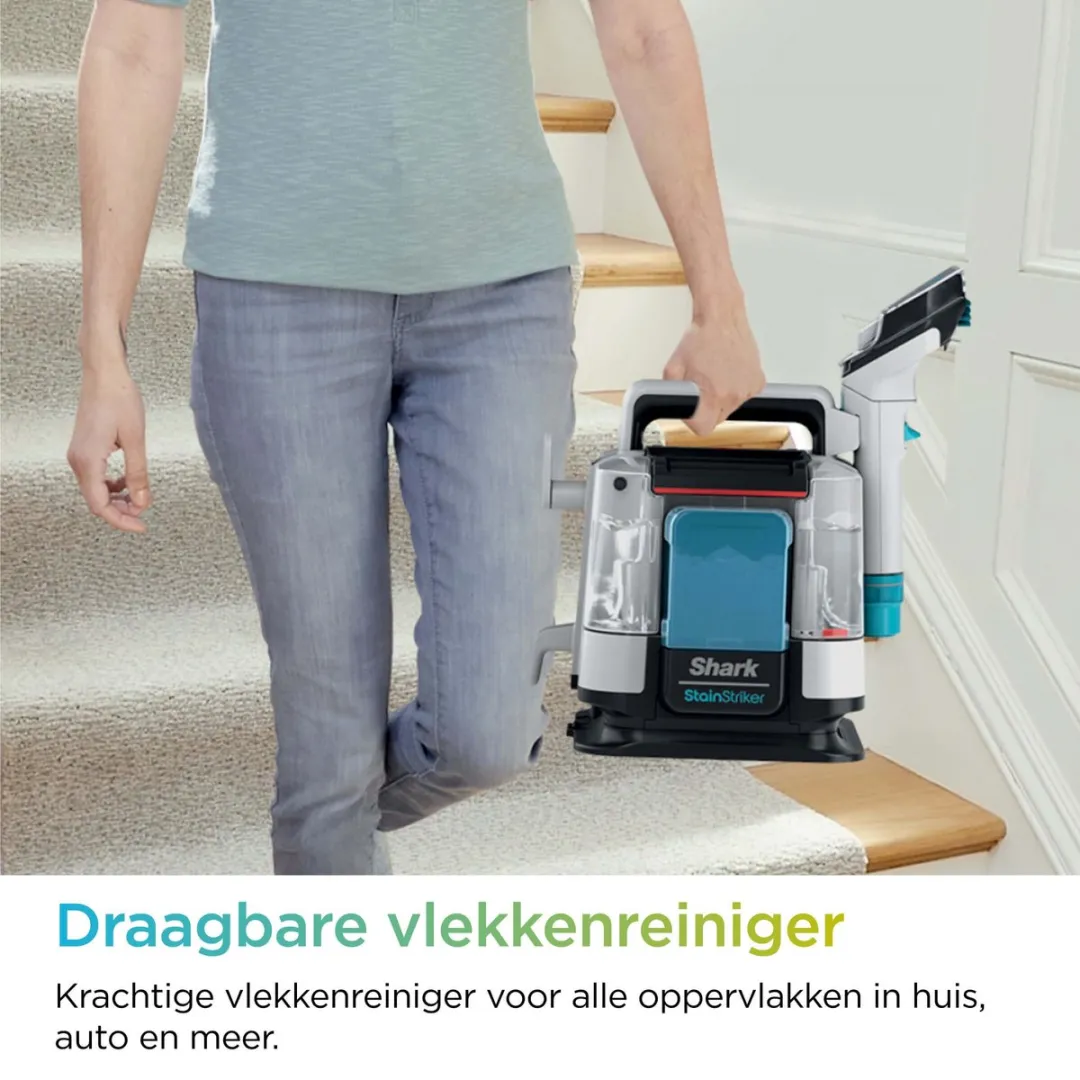 Shark PX200EUT Vlekkenreiniger 450W - Blauw - 2100ml - afbeelding 6 van 6