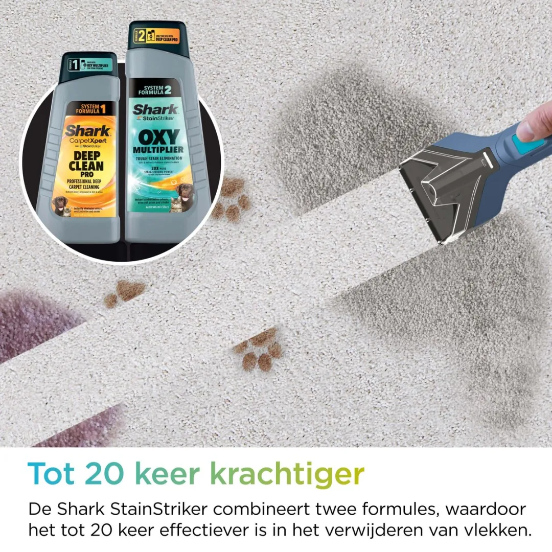 Shark PX200EUT Vlekkenreiniger 450W - Blauw - 2100ml