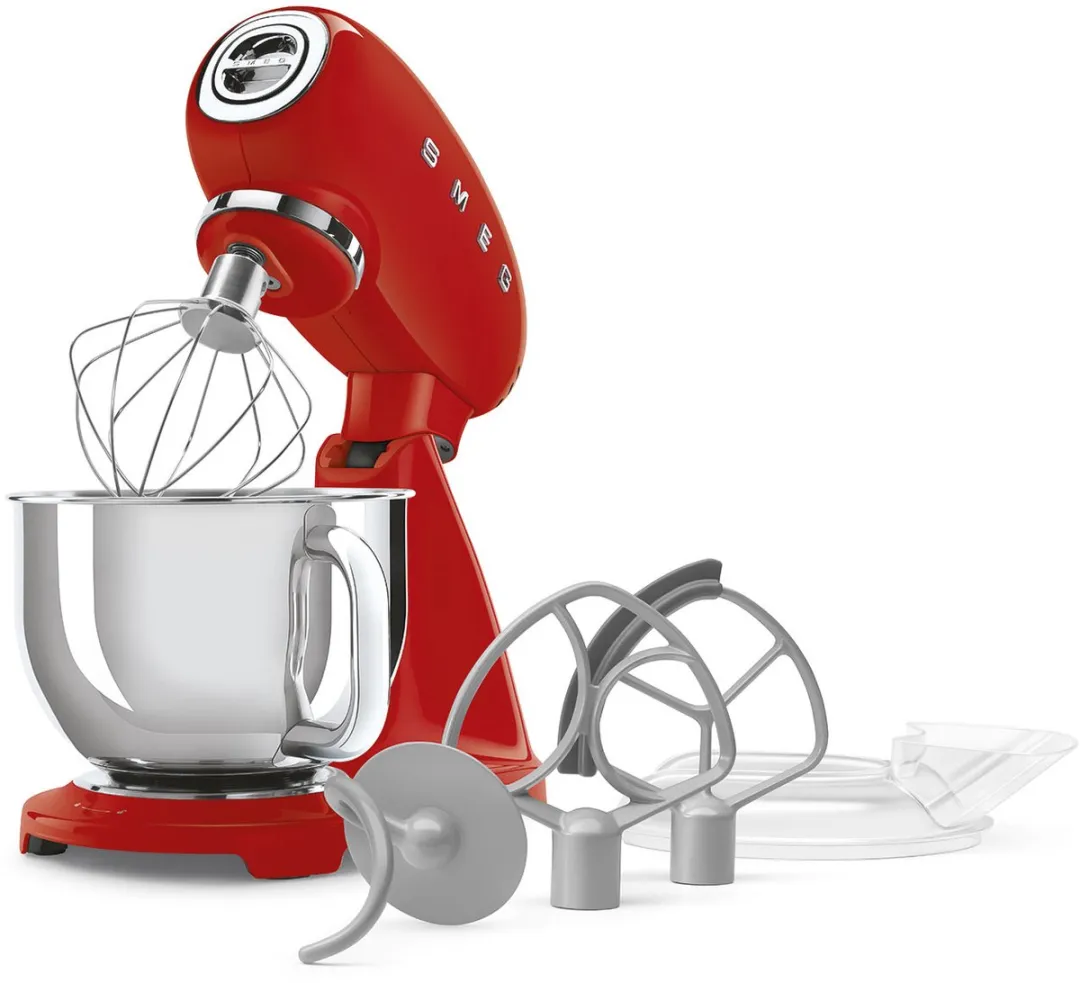 Smeg SMF05RDEU Keukenmachine - 1000W - Rood