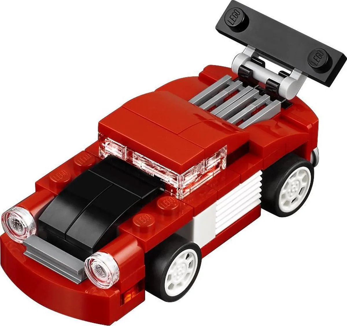 LEGO Creator Rode Racewagen 31055 - 72 Stenen