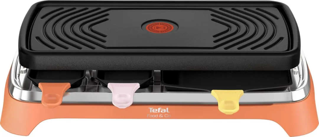 Tefal Food & Co RE650J10 Raclettegrill - 8 Personen - 1450W - Zwart - afbeelding 6 van 6