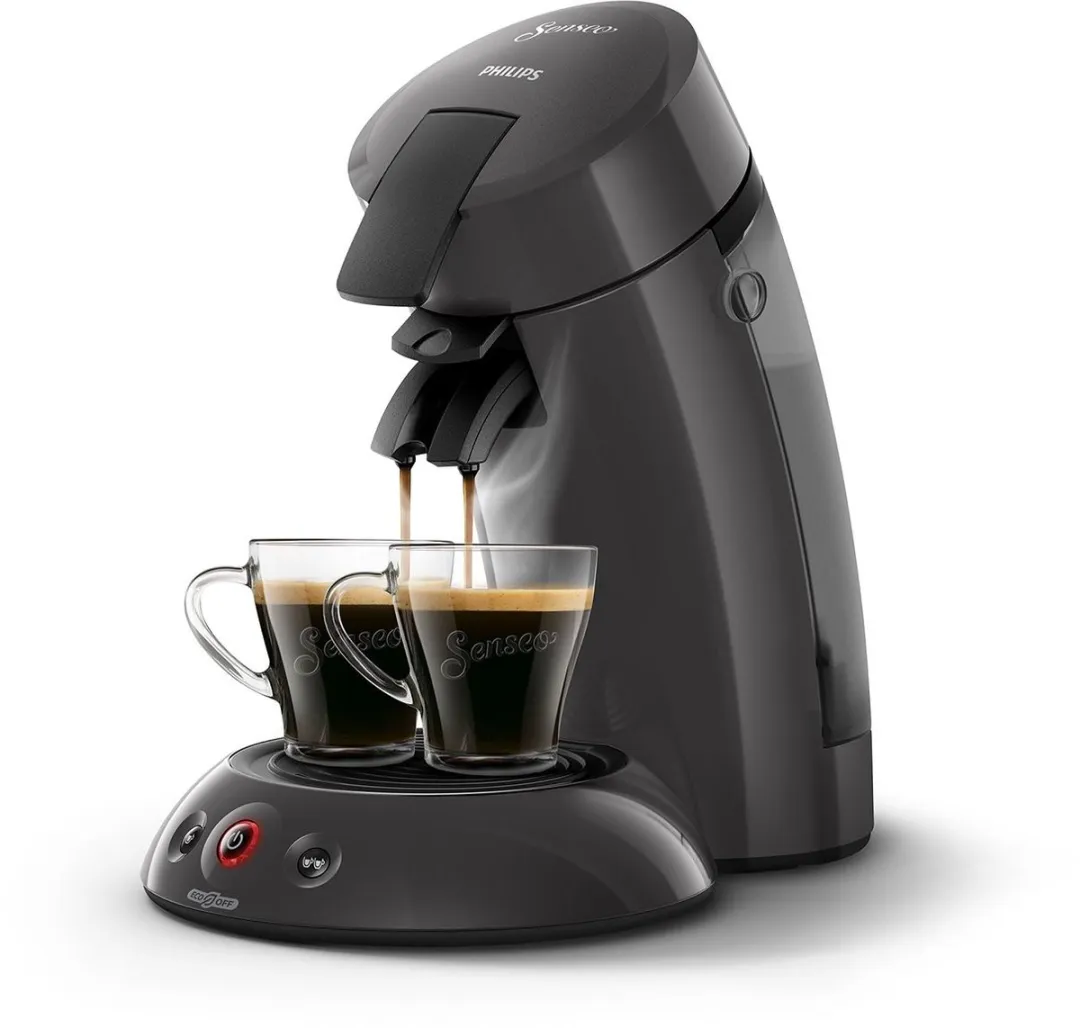 Philips Senseo HD6552/35 Koffiepadapparaat - 2 Kopjes - 0,7L - Zwart/Grijs