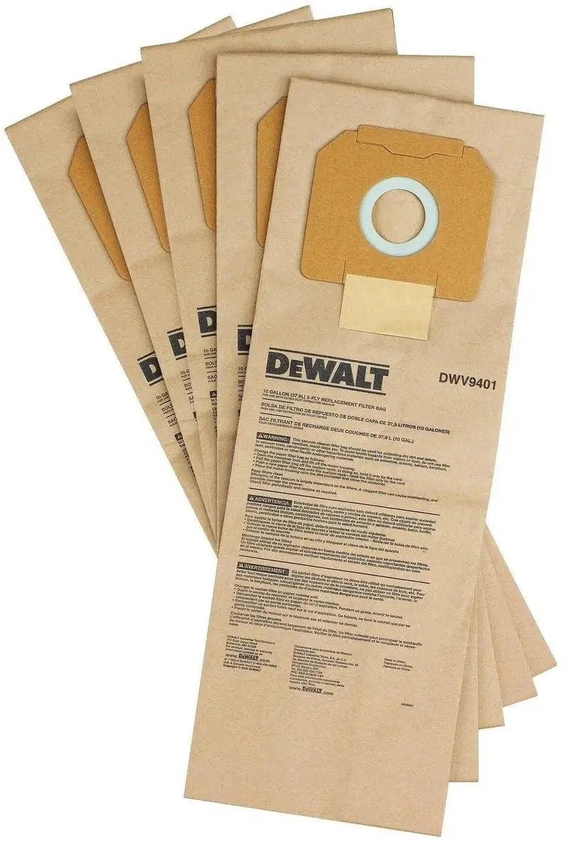 DeWalt DWV9401 Papieren Opvangzak