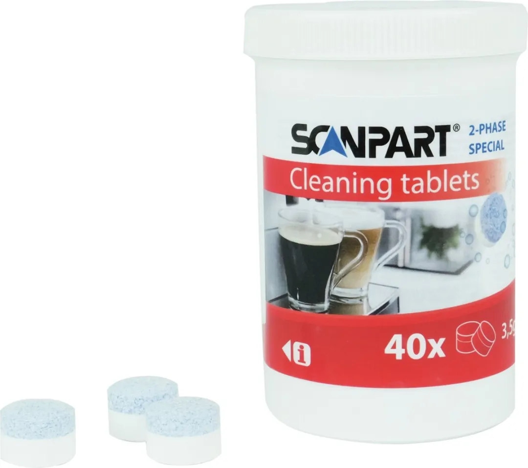 Scanpart Reinigingstabletten 2-fase 40st - o.a. Jura ENA Micro