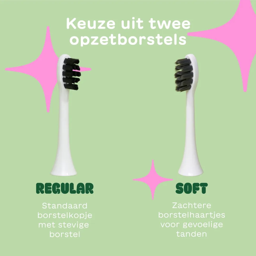 BOOM The Wave Elektrische Tandenborstel - Groen - 360 Dagen Batterij