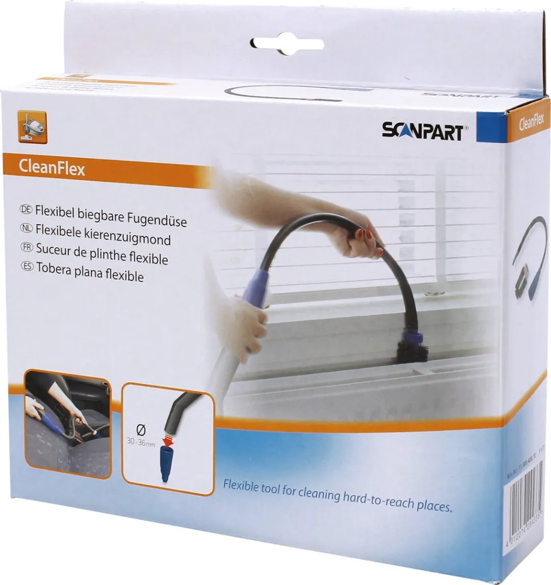 Scanpart CleanFlex F172 Flexibele Kierenzuigmond 30/36mm