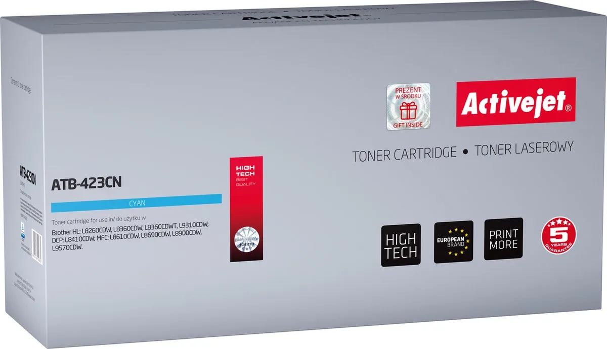 Brother ActiveJet ATB-423YN Tonercartridge