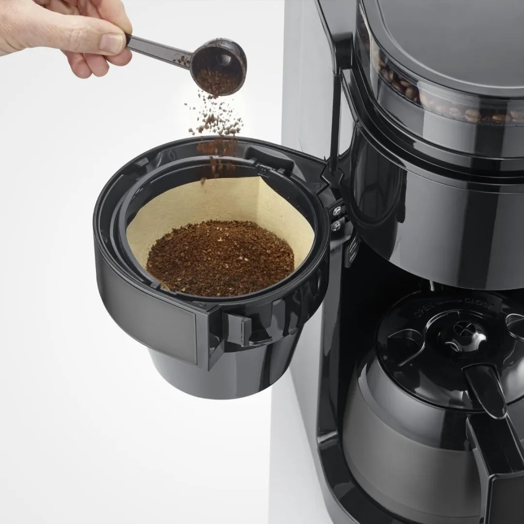Severin KA 4831 Koffiezetapparaat met molen 1L - 8 Kopjes - Zwart - afbeelding 6 van 6