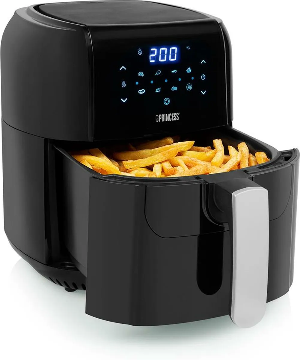 Princess 01.183029.01.650 Heteluchtfriteuse 1400W - 5,5L - Zwart