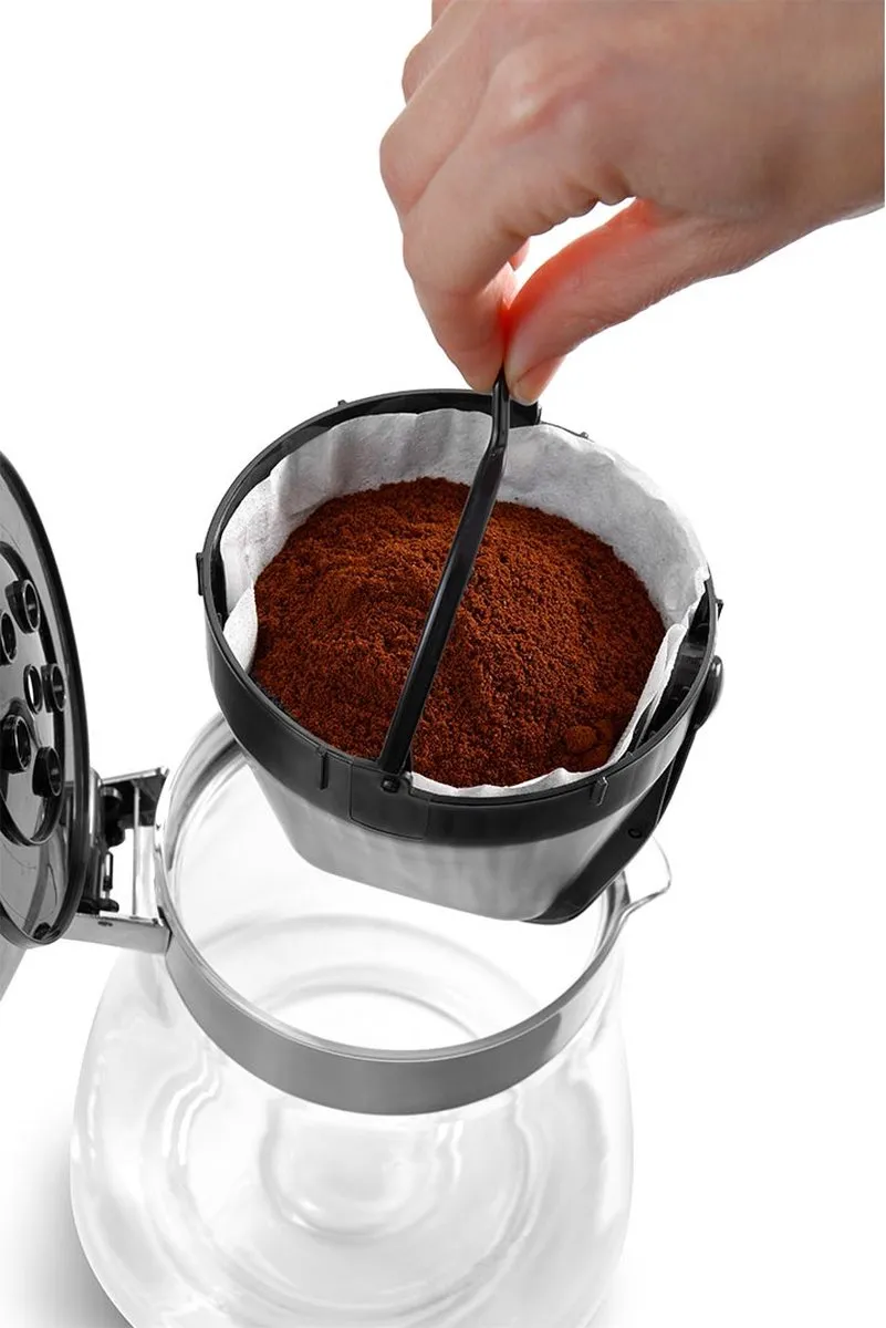De'Longhi Clessidra ICM 17210 Filterkoffiezetapparaat - Antraciet