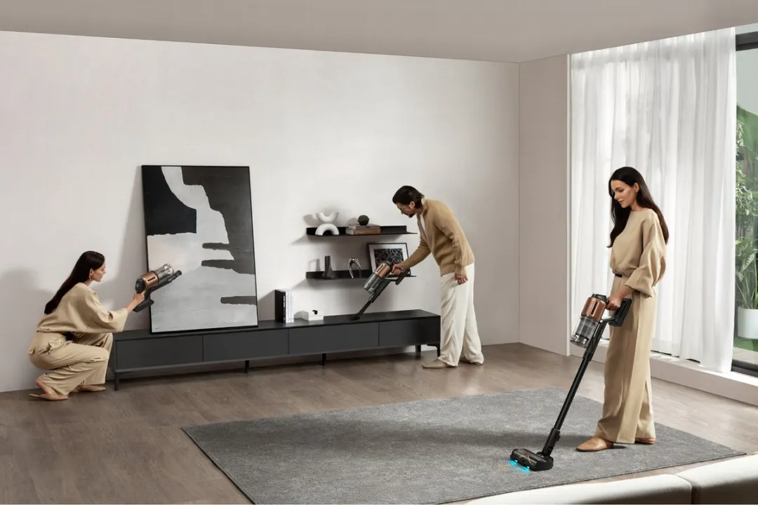 Dreame Z20 Draadloze Steelstofzuiger 250W - Zwart/Koper - afbeelding 6 van 6