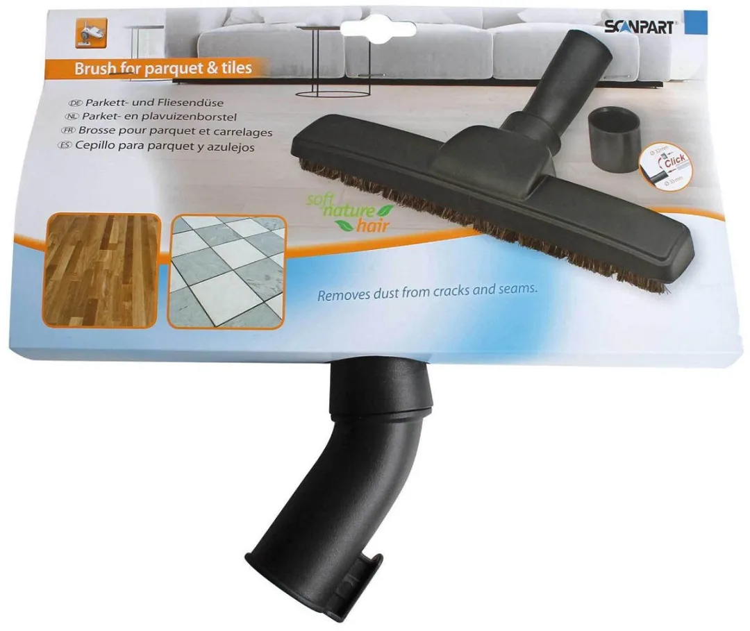 Scanpart Parketborstel 32/35mm - o.a. AEG/Bosch/Electrolux - MPN 1190000105 - Zwart - afbeelding 6 van 6