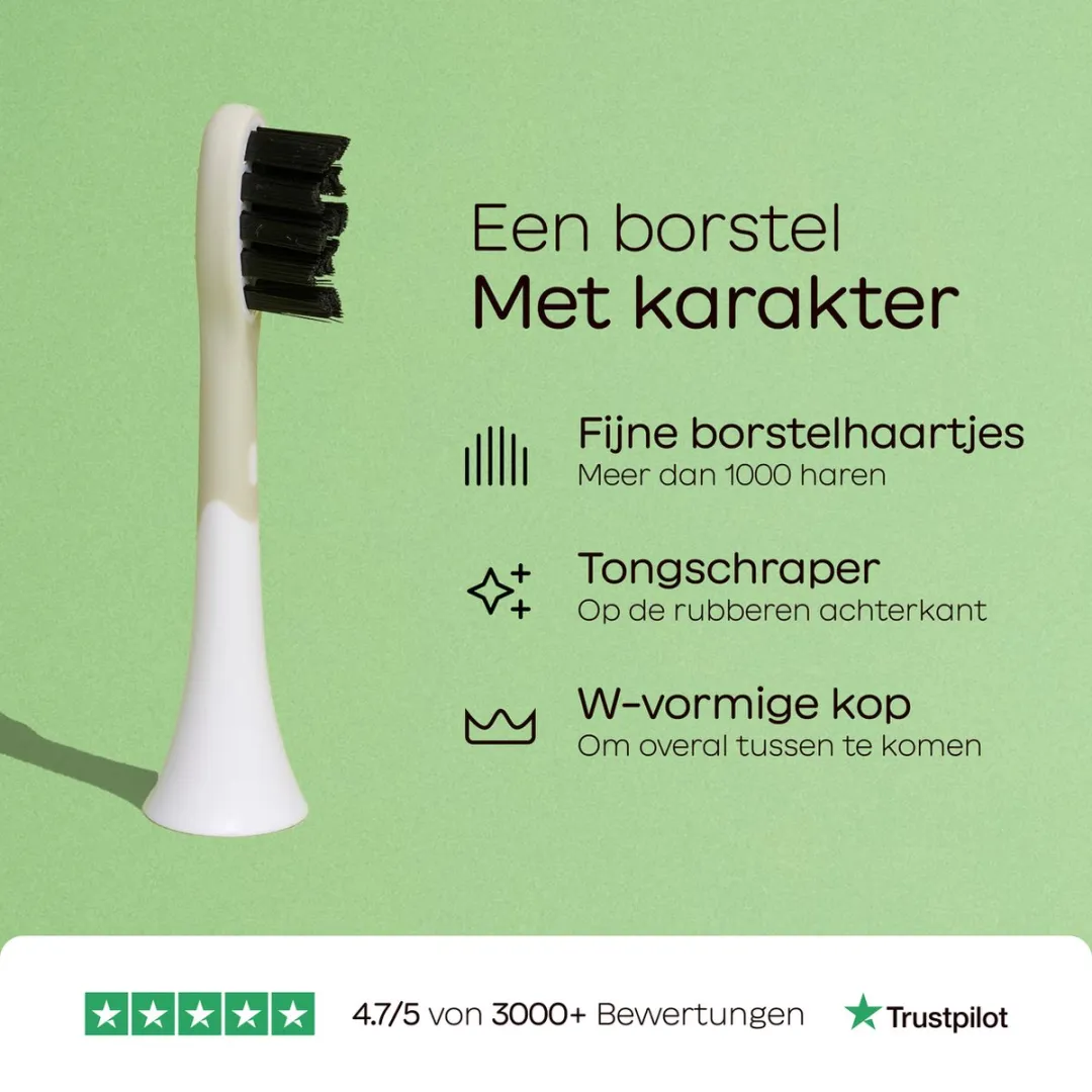 BOOM Opzetborstels Elektrische Tandenborstel - 4 Stuks