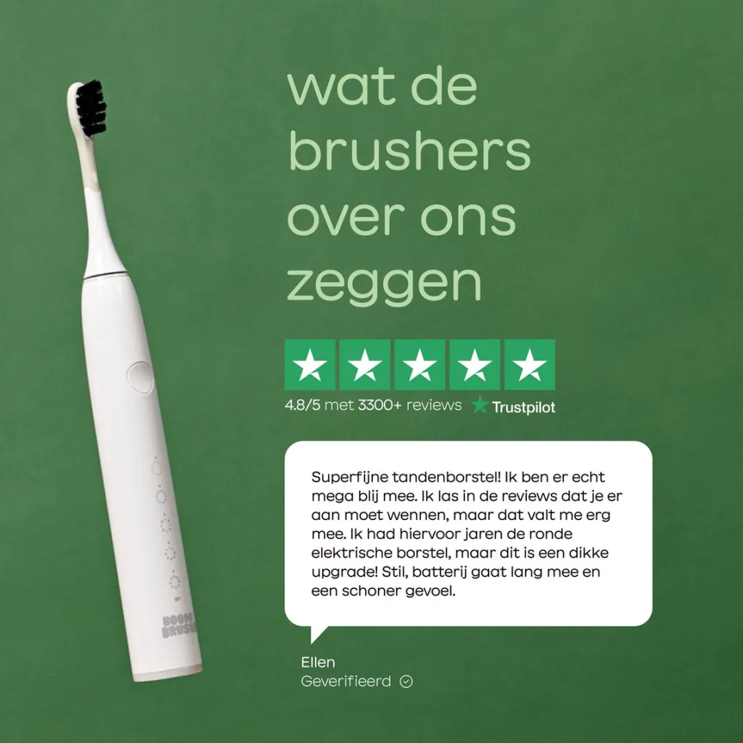 BOOM Opzetborstels Elektrische Tandenborstel - 4 Stuks - afbeelding 6 van 6