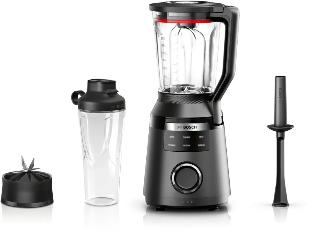 Bosch MMB6654B Serie 6 Blender 1800W - 2L - Zwart