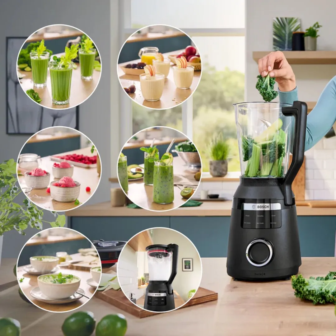 Bosch MMB6654B Serie 6 Blender 1800W - 2L - Zwart