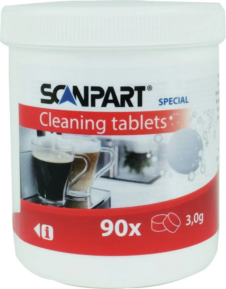 Scanpart Reinigingstabletten Espresso 90 Stuks