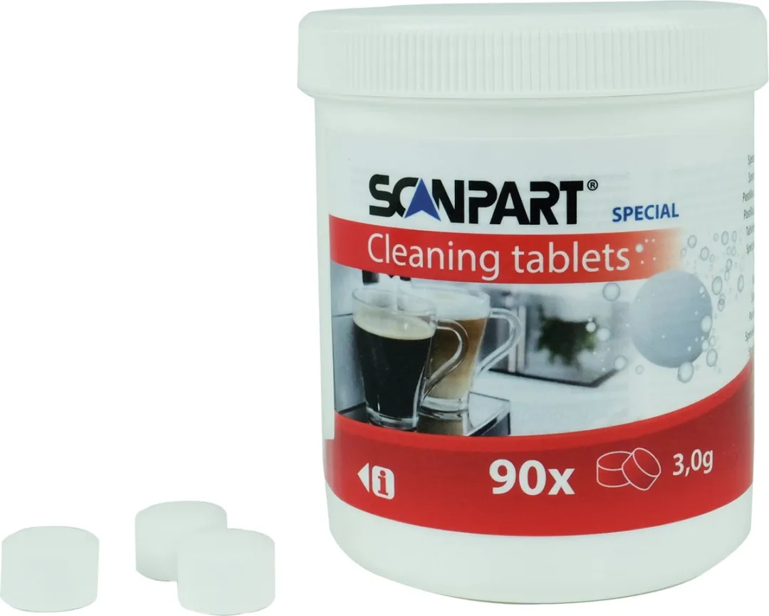 Scanpart Reinigingstabletten Espresso 90 Stuks - 270g - o.a. Jura/DeLonghi