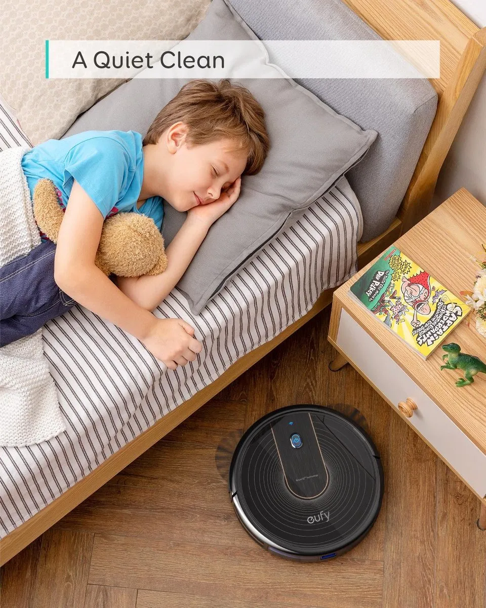 Eufy RoboVac 15C Robotstofzuiger - 1300Pa - Zwart - afbeelding 5 van 6