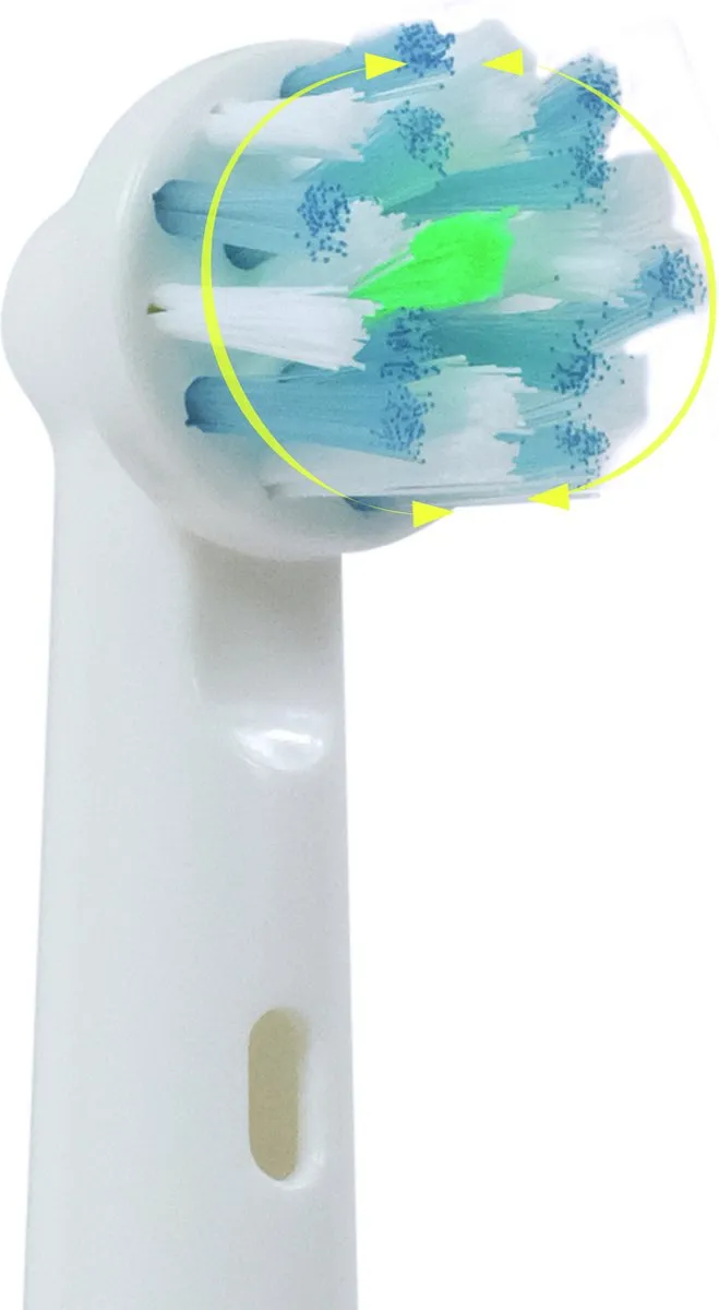Scanpart Cross Clean Tandenborstels 6 Stuks - Wit