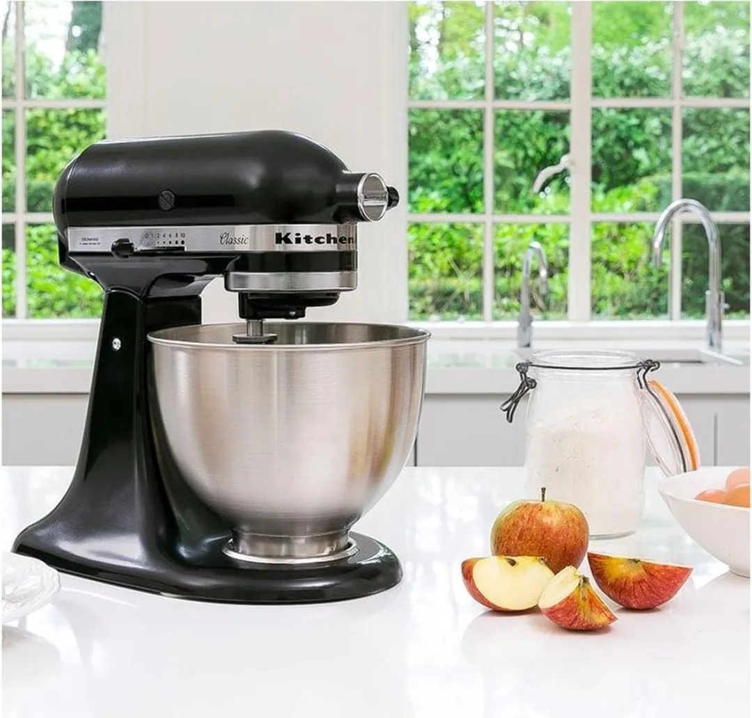 KitchenAid 5K45SSEBM Classic Keukenmachine - 10 Snelheden - Mat Zwart