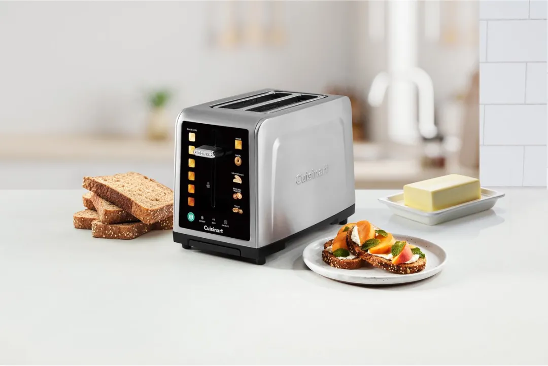 Cuisinart RBT2200E Broodrooster - 2 Sneden - 4 Sandwiches - RVS