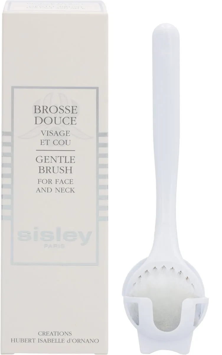 Sisley Gentle Gezicht & Nekborstel - Zwart